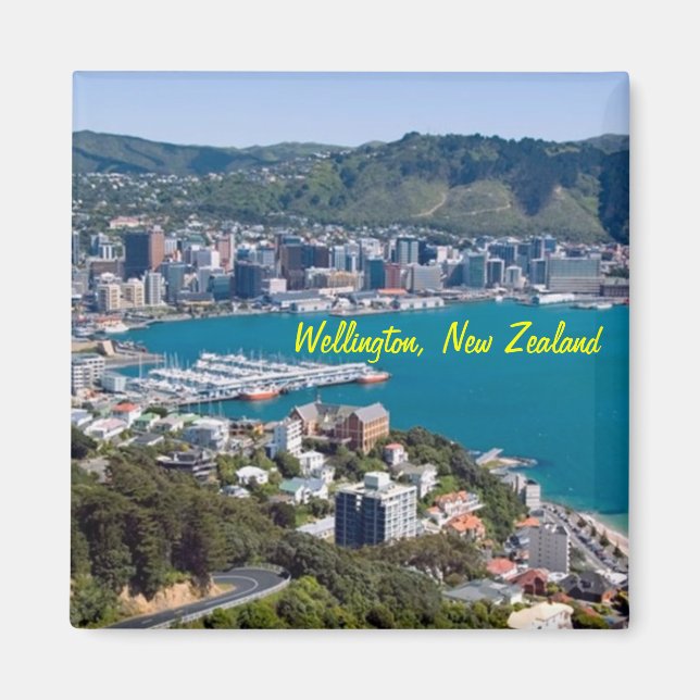 Wellington New Zealand magnets (Front)