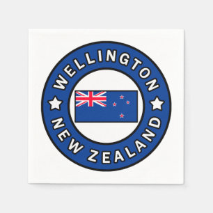 Wellington New Zealand Napkin