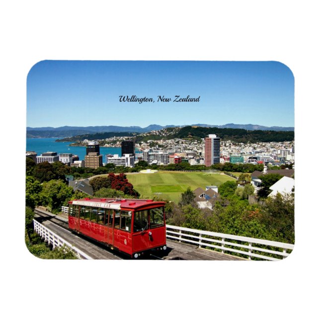 Wellington, New Zealand scenic photograph Magnet (Horizontal)