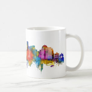 Wellington New Zealand Skyline Coffee Mug