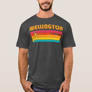 Wellington New Zealand Vintage Distressed Souvenir T-Shirt
