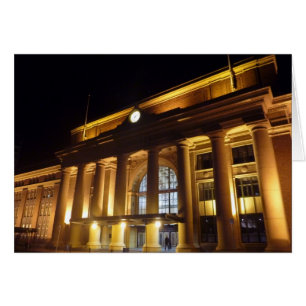 wellington station night