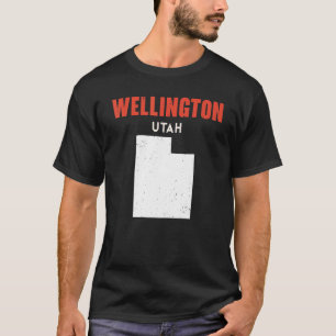 Wellington Utah USA State America Travel Utahan T-Shirt