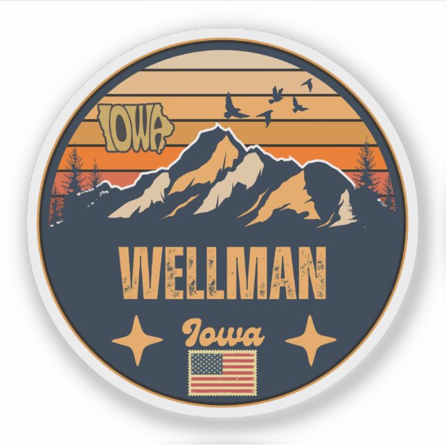 Wellman, Iowa (Front)