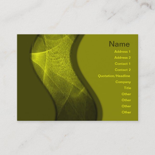 Wellness Business Card (Front)