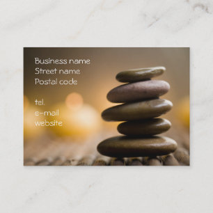 Wellness business card