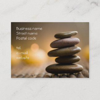 Wellness business card