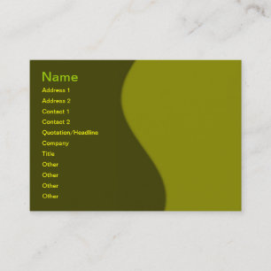 Wellness Business Card