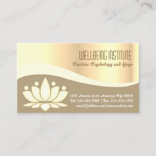 Wellness business cards