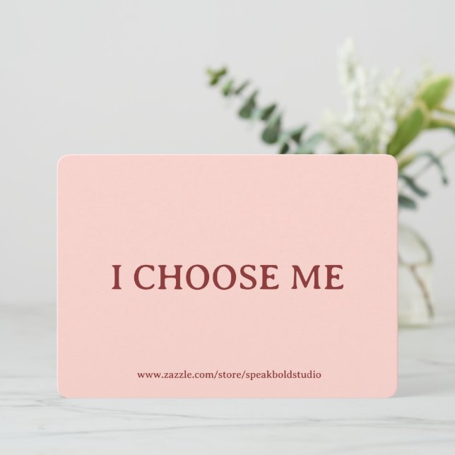 Wellness & Encouragement Custom Card For Her (Standing Front)