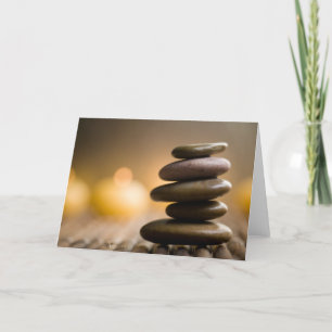 Wellness folded card