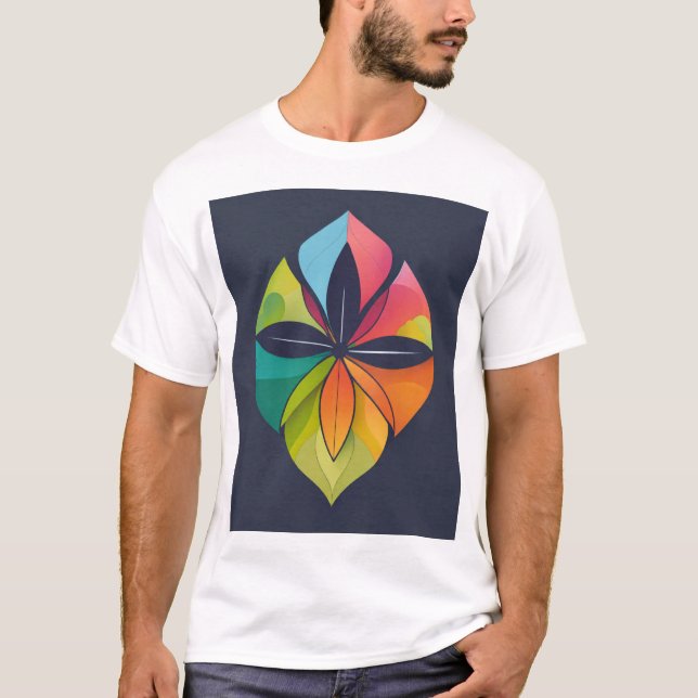 Wellness logo vector minimalistic design  T-Shirt (Front)