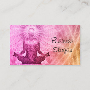 Wellness Meditation Business Card
