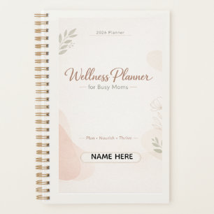 Wellness Planner for Busy Moms   Daily Self-Care 
