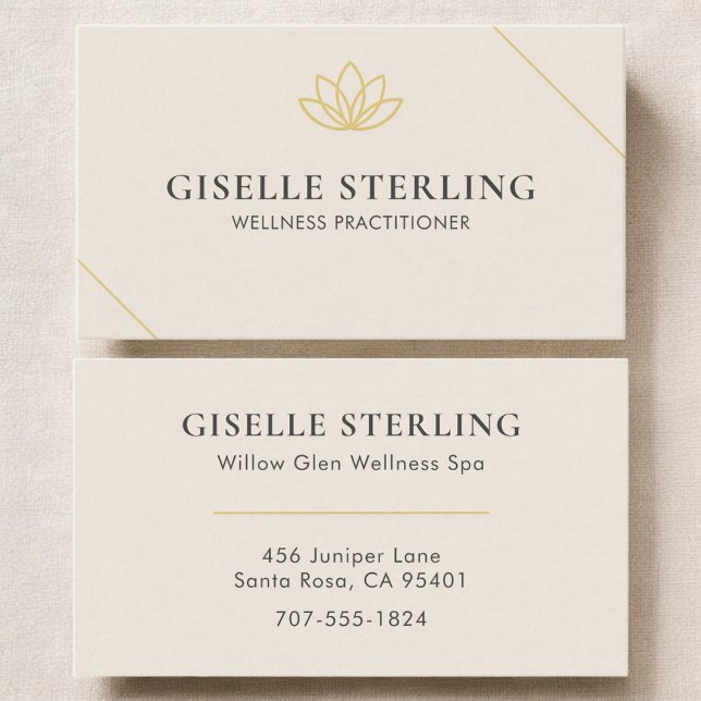 Wellness Practitioner Business Card (Creator Uploaded)