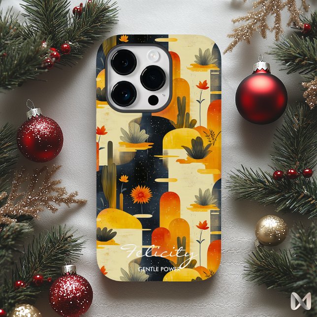 Wellness Style Desert Landscape with Warm Tones Case-Mate iPhone Case (Creator Uploaded)