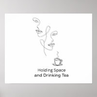 Wellness Therapy Poster Self Care Art Print