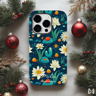 Wellness Tranquil Water Garden Lotus & Lily Pads iPhone 14 Pro Case