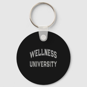 Wellness University Squad Fitness Coach Gym Health Key Ring