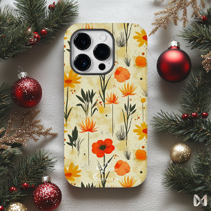 Wellness Wildflowers with Bold and Earthy Tones Case-Mate iPhone 14 Pro Case