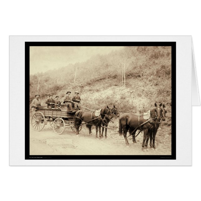 Wells Fargo Deadwood Treasure Wagon SD 1890 (Front Horizontal)