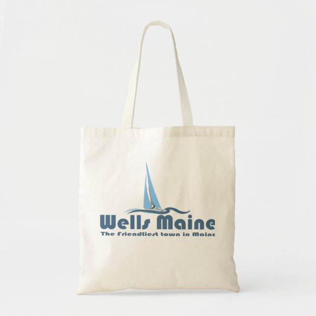 Wells Maine. Tote Bag (Front)