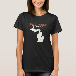 Wells township Michigan USA State America Travel M T-Shirt