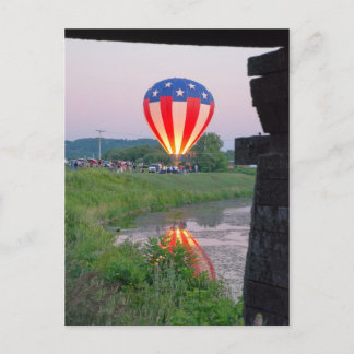 Wellsville Balloon Rally 2 Postcard