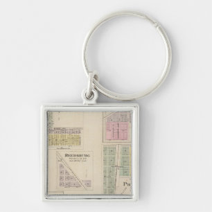 Wellsville, Emmerson, Reedsburg, Princeton, Kansas Key Ring