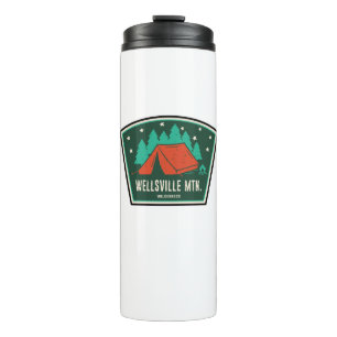 Wellsville Mountain Wilderness Utah Camping Thermal Tumbler
