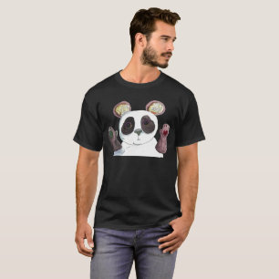 Welp Panda Peace and Love T-Shirt