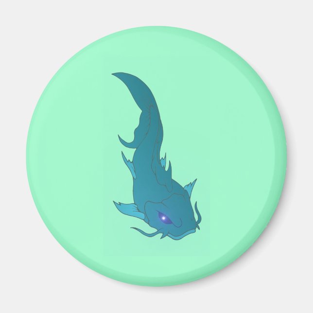 Wels catfish magnet (Front)