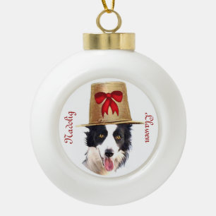 Welsh Boarder Collie Ornament