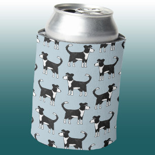 Welsh Border Collie Dog Can Cooler
