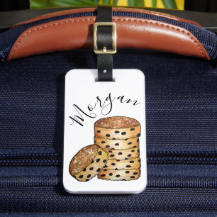 Welsh Cakes Welshcakes Bakestones UK British Food Luggage Tag