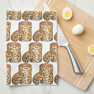 Welsh Cakes Welshcakes UK British Bakery Café Food Tea Towel
