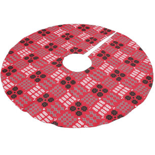 Welsh Carthen Blanket Tapestry Design Brushed Polyester Tree Skirt