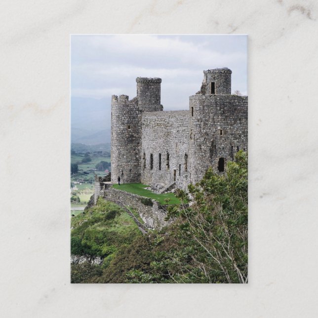 WELSH CASTLES BUSINESS CARD (Front)