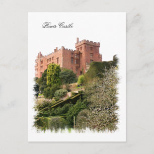 WELSH CASTLES POSTCARD