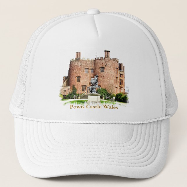 WELSH CASTLES TRUCKER HAT (Front)