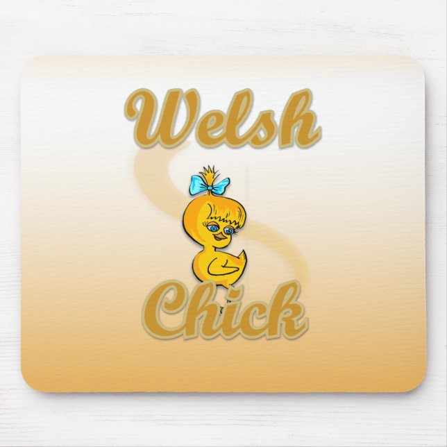Welsh Chick Mouse Pad (Front)