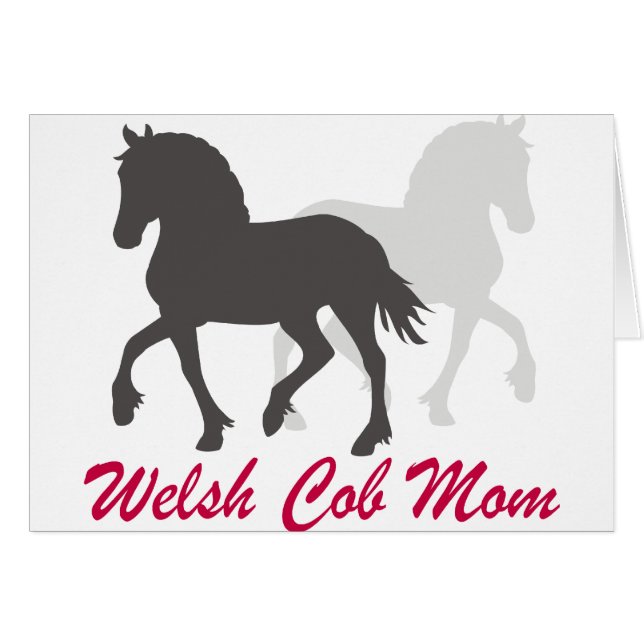 Welsh Cob Mum (Front Horizontal)