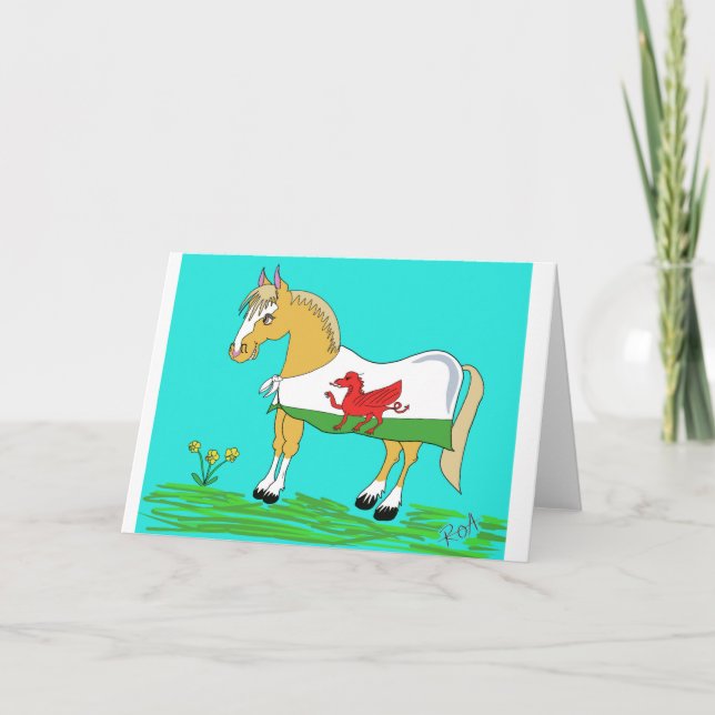 Welsh Cob Welsh Pony card (Front)
