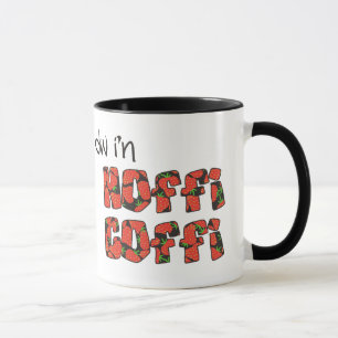 Welsh Coffee Mug: Hoffi Coffi, Strawberries Mug