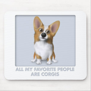 Welsh Corgi 1 Favourite Mouse Pad