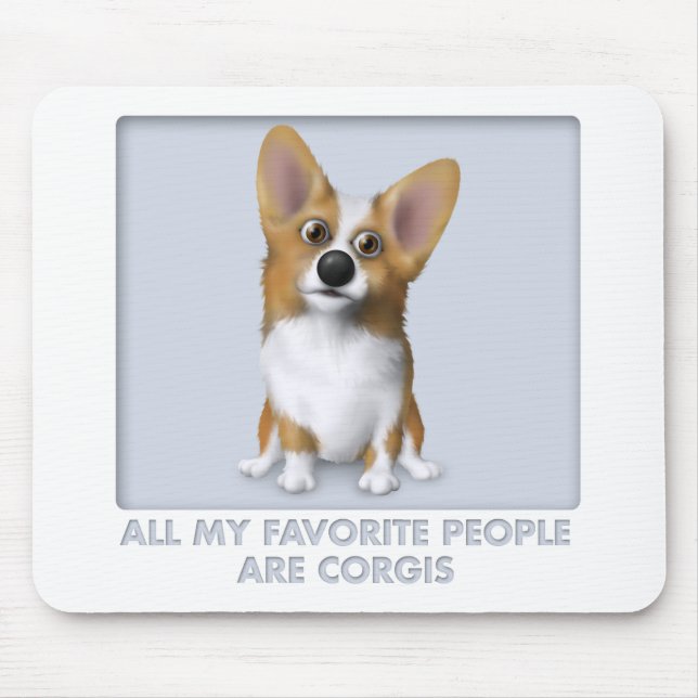 Welsh Corgi 1 Favourite Mouse Pad (Front)