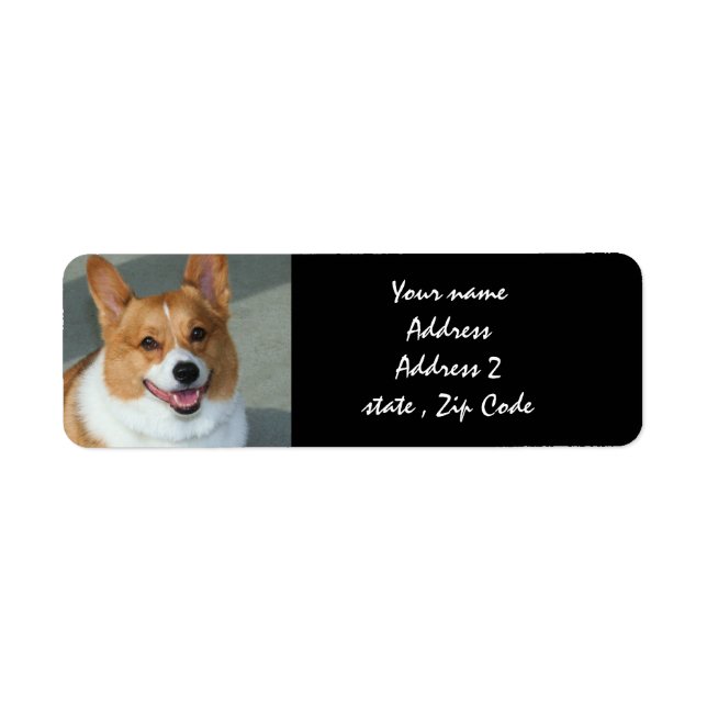 Welsh Corgi Address Labels (Front)
