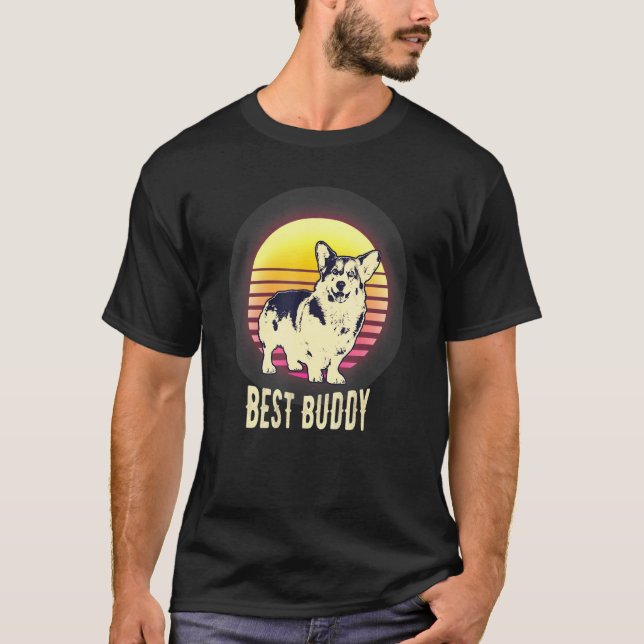 Welsh Corgi Best Buddy T-Shirt (Front)