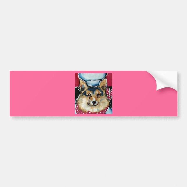 Welsh Corgi Cardigan Bumper Sticker (Front)