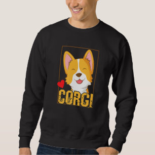 Welsh Corgi Cardigan Dog Sweatshirt